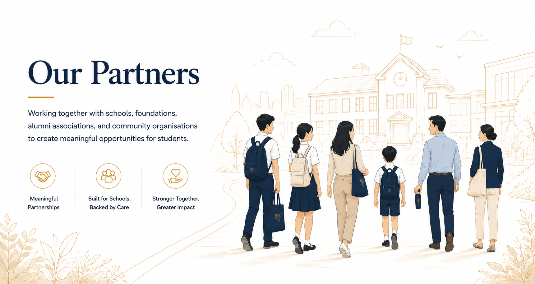 Skool Essentials Our Partners School Community Banner